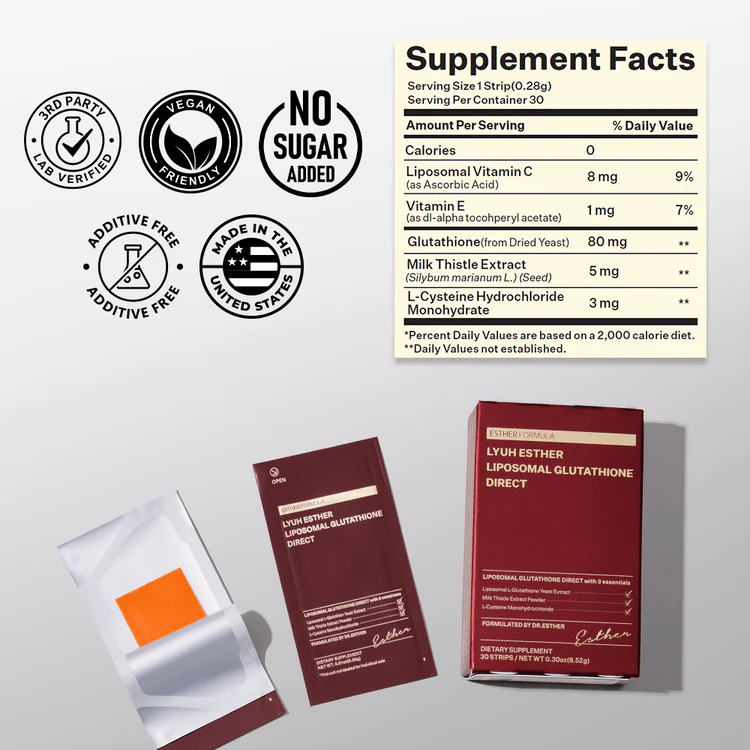 Liposomal Glutathione Direct – 30 Streifen